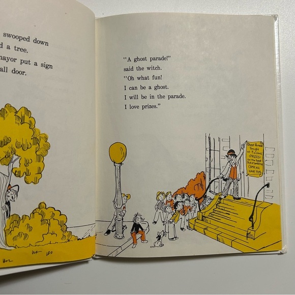 1978 The Old Witch and the Ghost Parade Vintage Hardcover Book by Ida DeLage - Picture 3 of 5